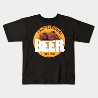 Professional Beer Taster Kids T-Shirt